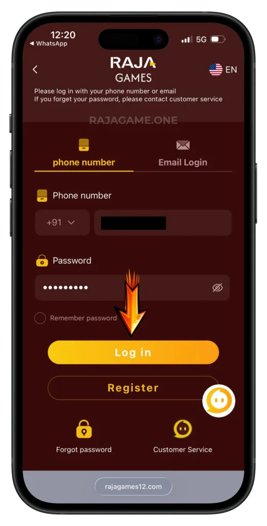 RAJA-GAME-LOGIN